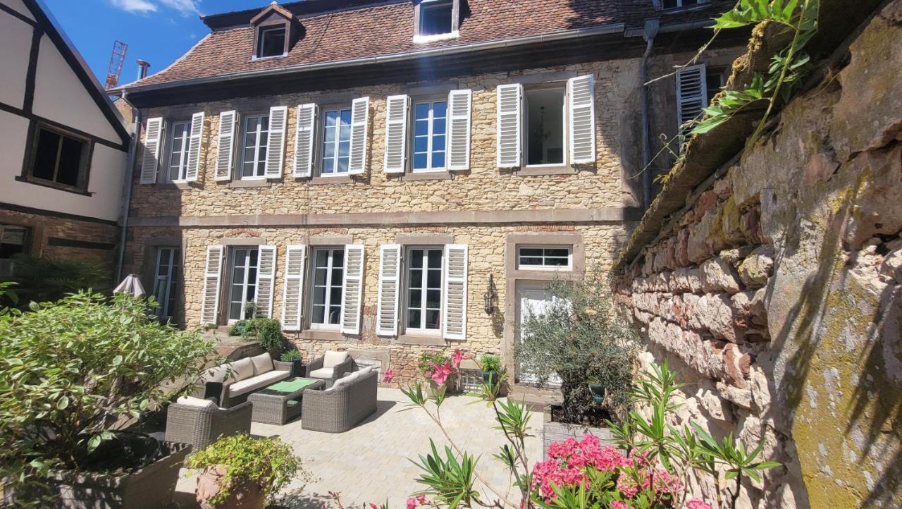 Chambres D'Hotes Du Marche Aux Grains Bouxwiller  Экстерьер фото